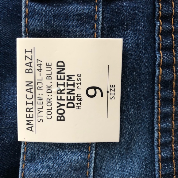 Distressed Boyfriend Jeans High Rise - Picture 5 of 6